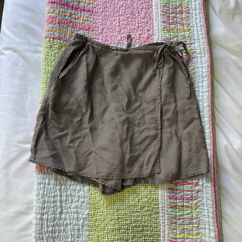 Talbots Checkered Skort Size 4